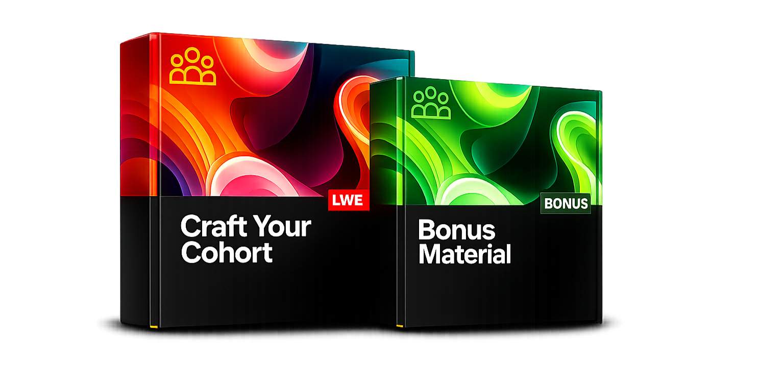Course bundle visual for Write Grow Sell